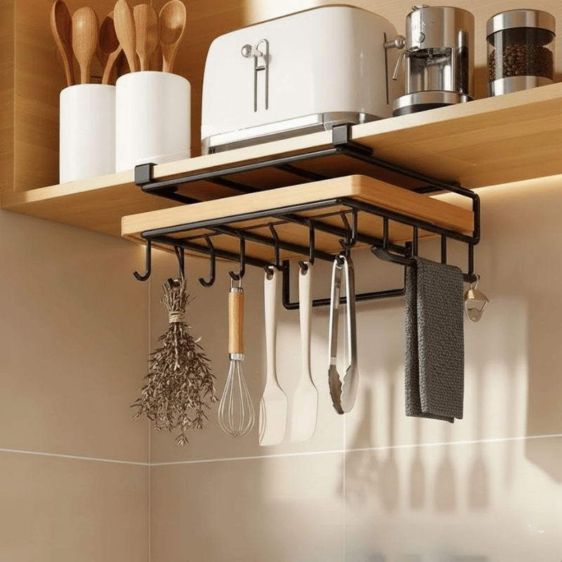 Solution d'organisation de cuisine, support en métal