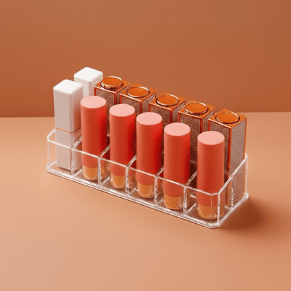 Rangement beauté pour organiser les produits lèvres
