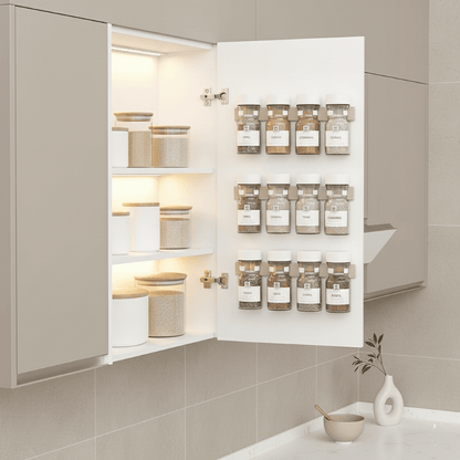 Support Épices Adhésif- Clip Pots