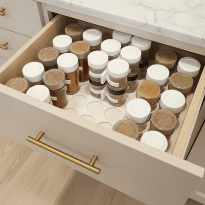 Support Épices Adhésif- Clip Pots