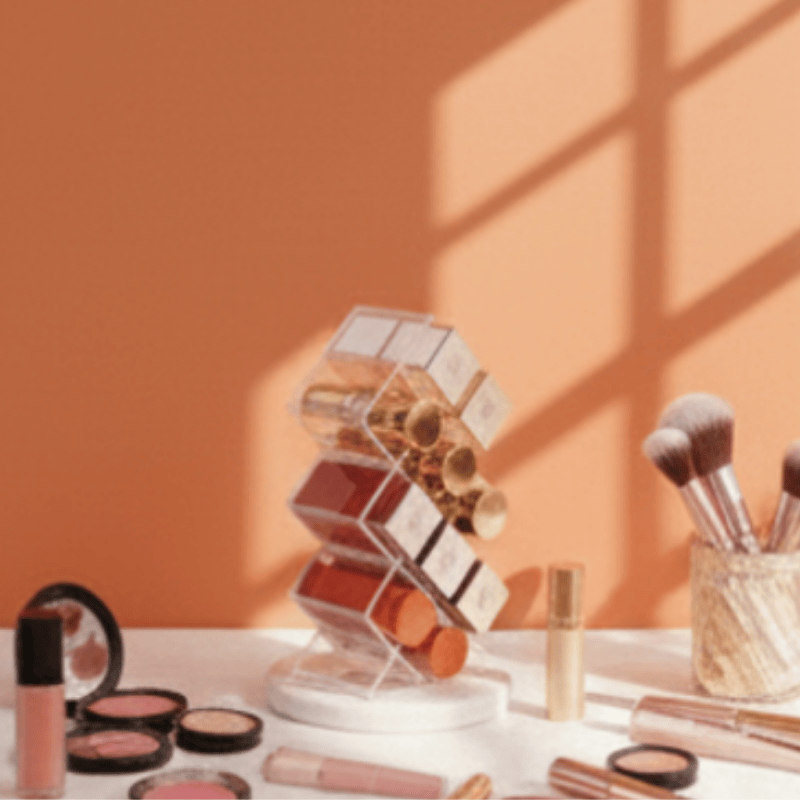 Organisateur cosmétique pour rouges à lèvres